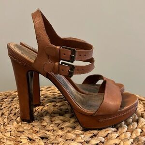 Ralph Lauren Leather Heels